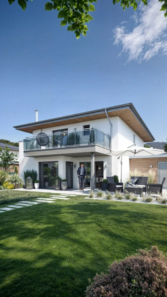 Wizualizacja 3D apartamentu Gdańsk Wyspa Spichrzów – standard View-First