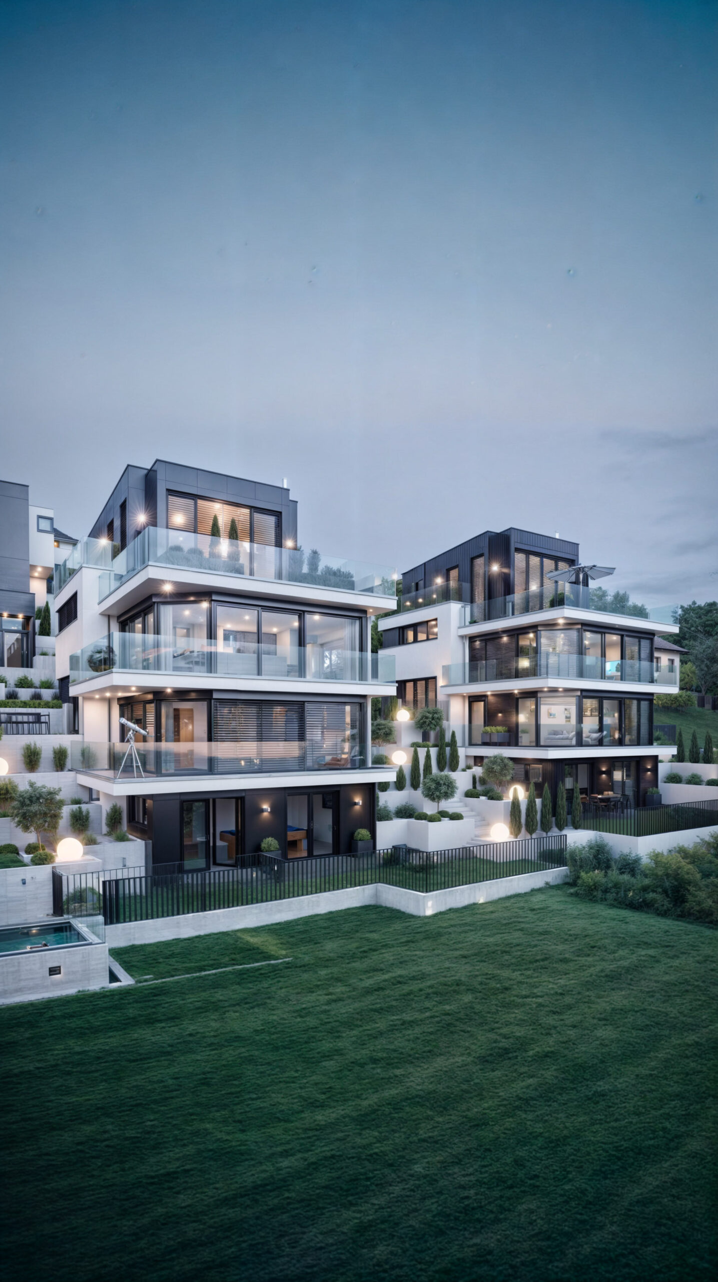 Dwa domy Unterkulm, Szwajcaria