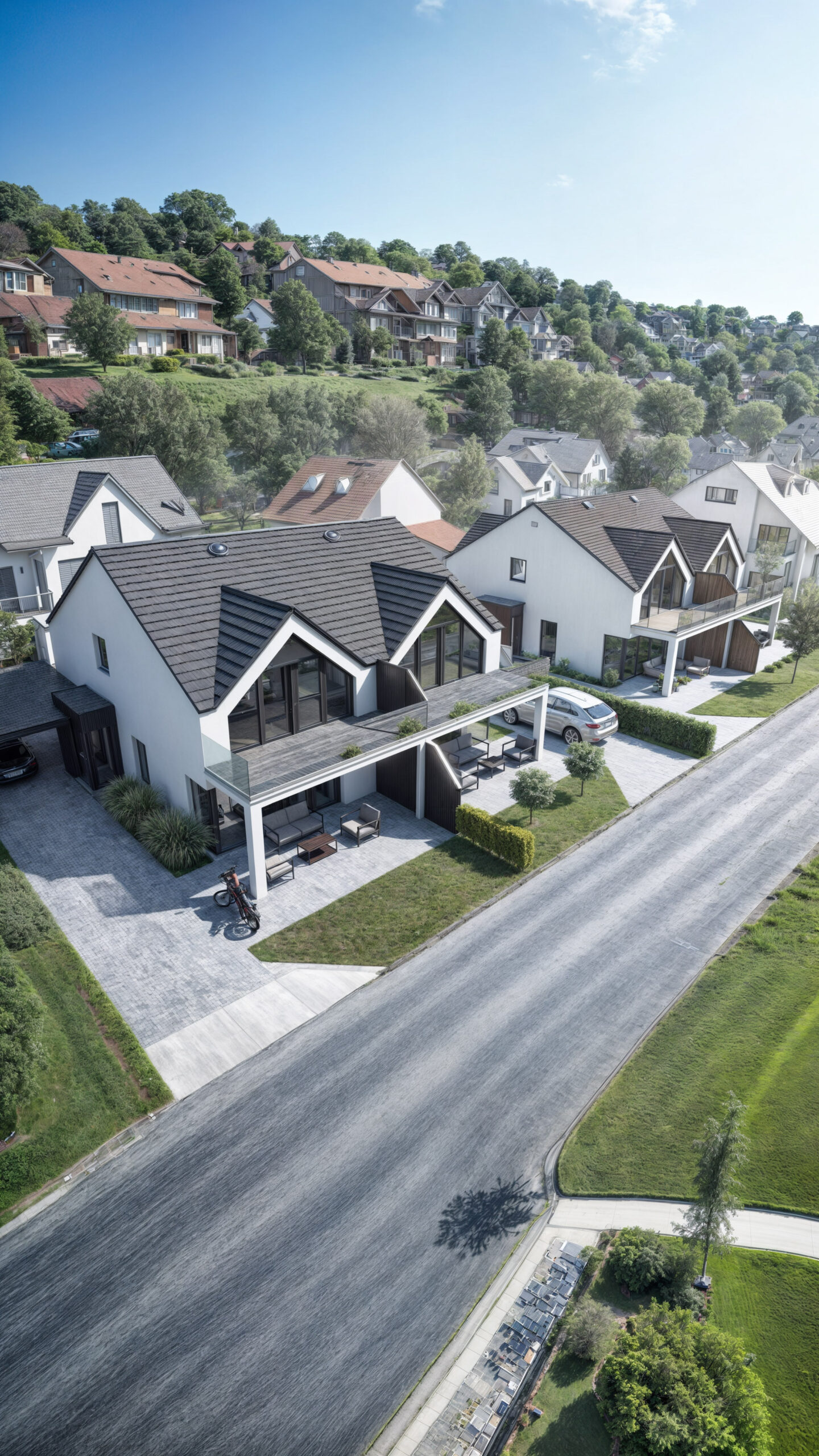 Wizualizacja 3D - Urocze dwa bliźniaki-Bättwil, Szwajcaria