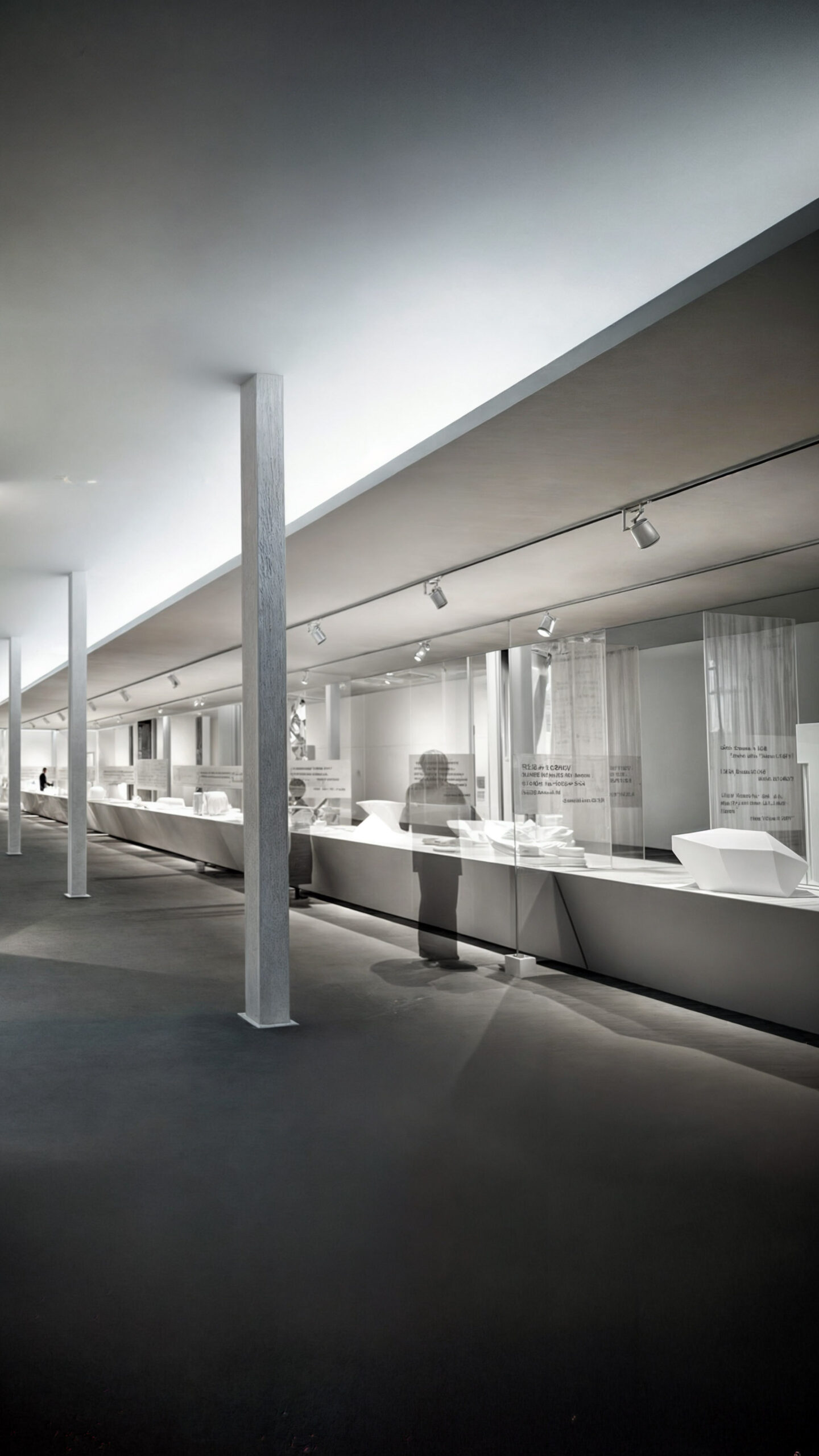 Wizualizacja 3D - Hala wystawowa - Detal w Architekturze, Poznań