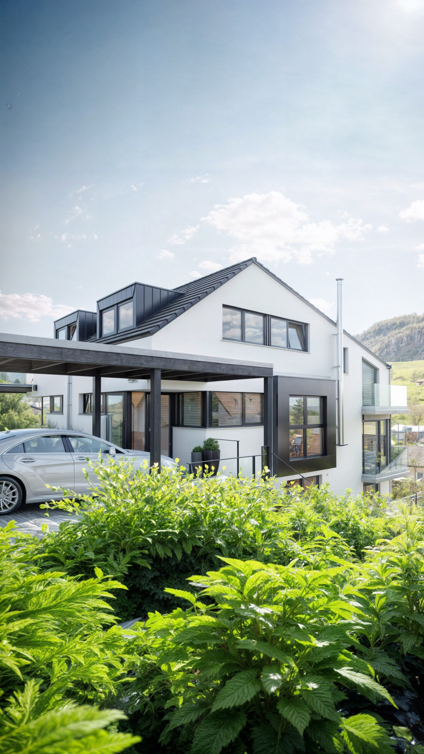 Wizualizacja 3D - Bliźniak Gelterkinden - Oberer Chürziweg, Szwajcaria