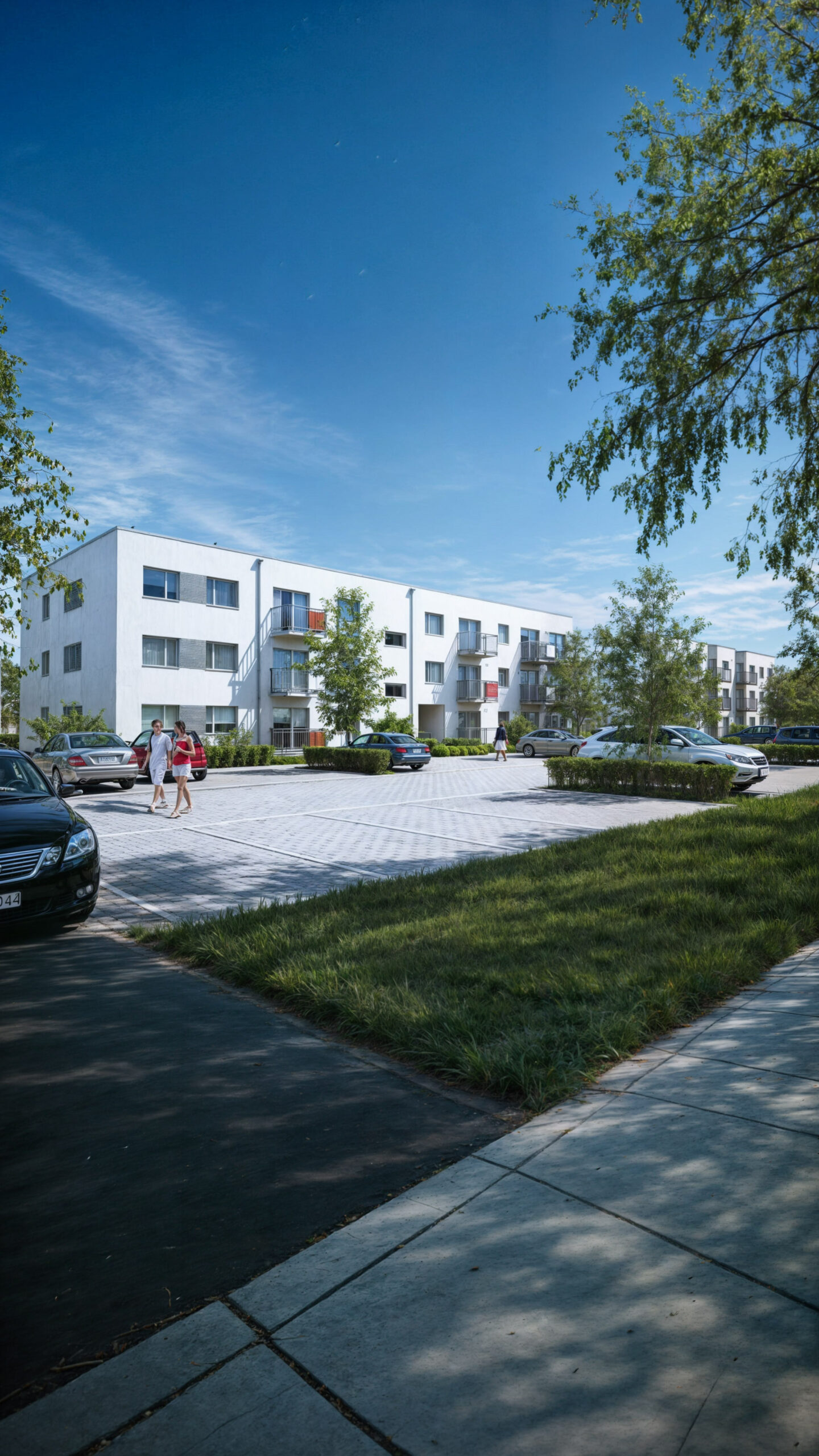 Wizualizacja 3D - Osiedle mieszkaniowe Brzozowy Gaj, Plewiska