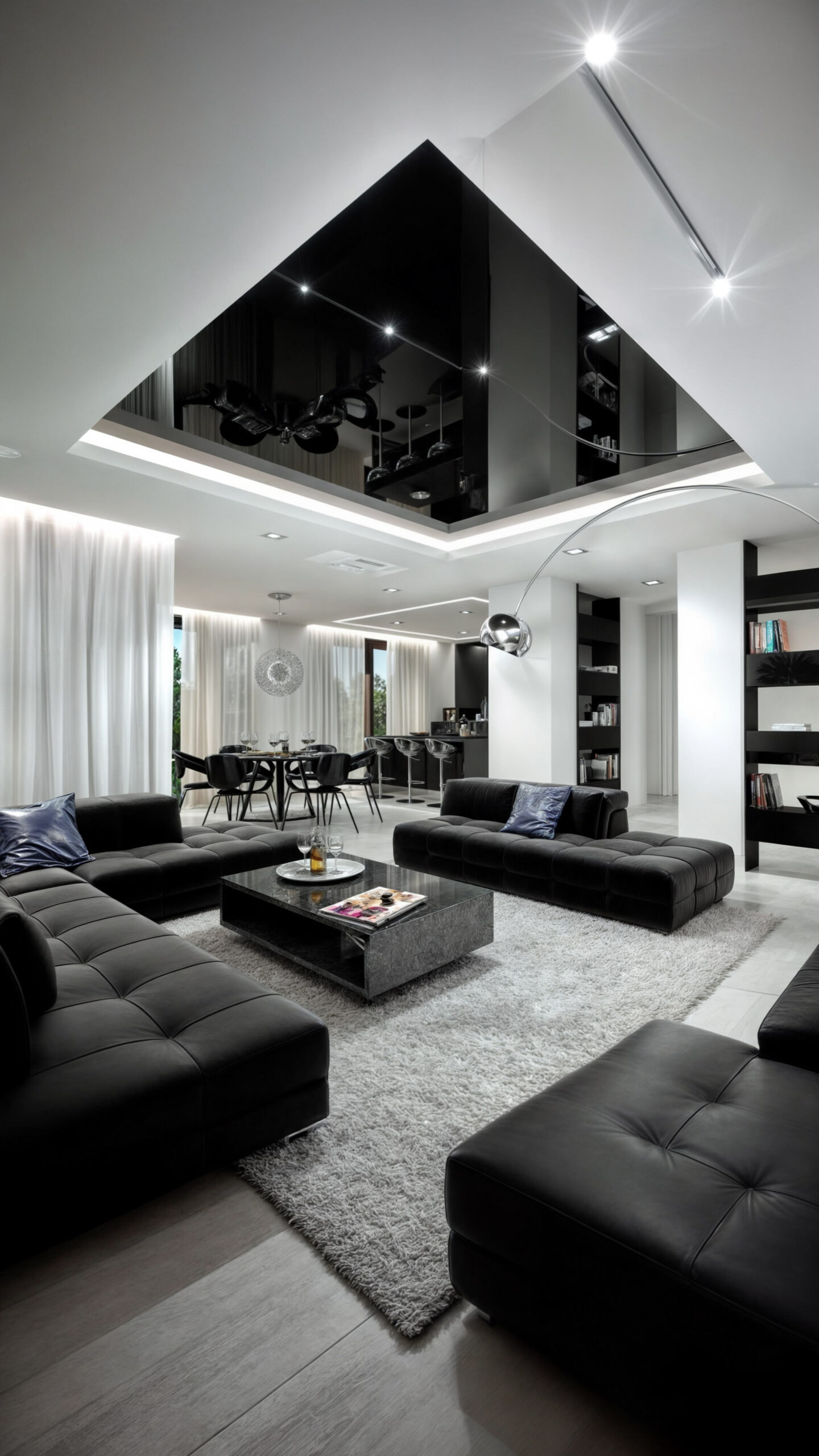 Wizualizacja 3D - Wnętrze domu Wilkowice, Polska