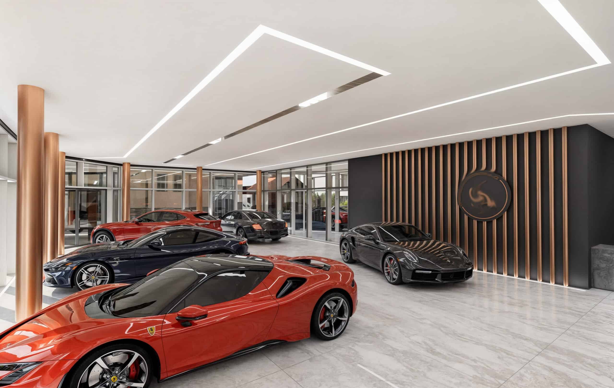 Wizualizacja 3D - Cars Showroom